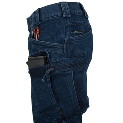 Kraťasy UTS URBAN TACTICAL 11" rip-stop riflové DENIM MODRÉ