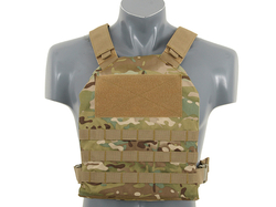 Simple Plate Carrier with Dummy Soft Armor Inserts Multicam