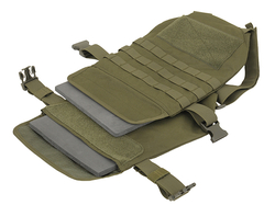 Simple Plate Carrier with Dummy Soft Armor Inserts Multicam